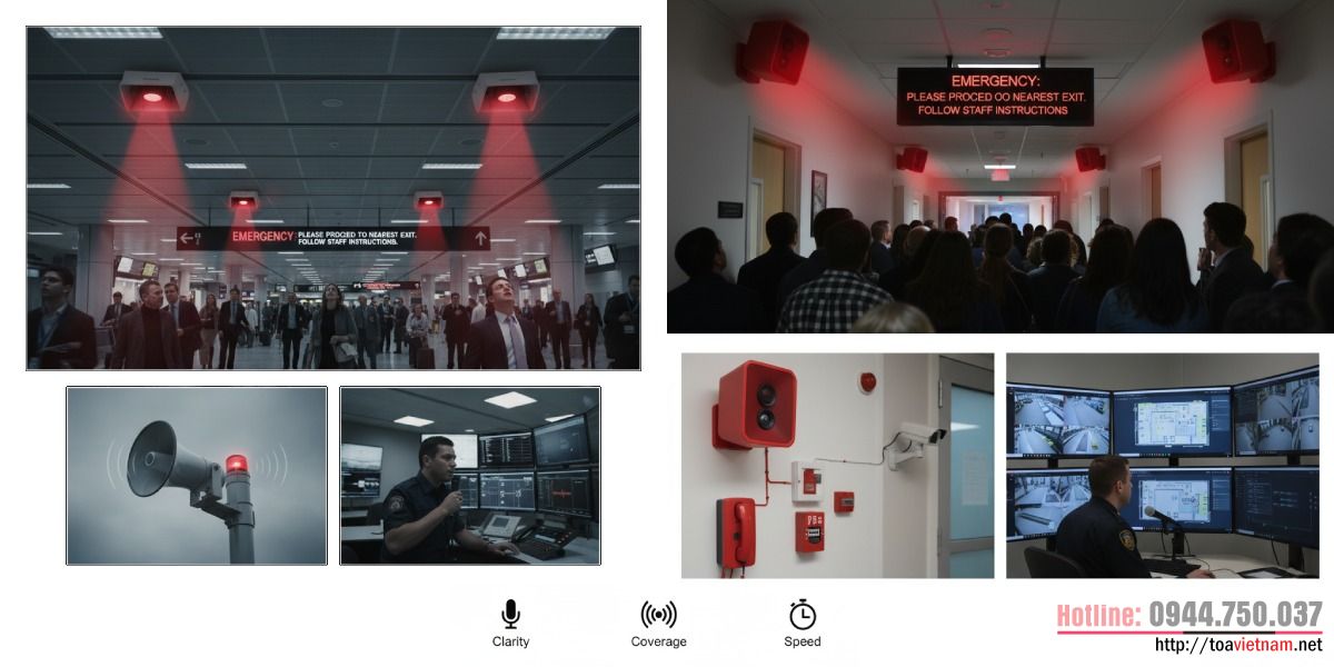 Hệ thống phát thanh khẩn cấp là gì?