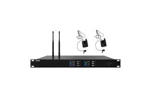 Bộ 02 Micro không dây cài cổ áo UHF SPON LCS-2340B